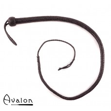 Avalon - SERPENT - Bullwhip heavy handle, Sort 1,3 m 