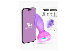 IY - Moxy - Appstyrt Buttplug med 360° Rotasjon - Lilla
