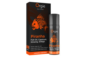 Orgie - Piranha - Ereksjonsforsterkende krem – Styrke 9