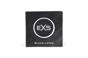 EXS -Black Lateks - sort kondom - 1 stk 