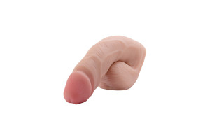 Blush - UrSelf - Affirm - 5 inch FTM Packer i silikon - Lys hudfarge