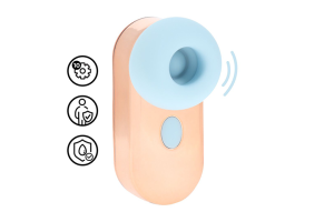 Loveline - Budsie - Mini Airtap Vibrator - Pastell Blå