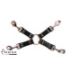 Avalon - RITUAL - Hog-tie-sett med 4 deler - Sort