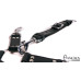 Avalon - SACRED - Hog-tie-sett med 5 deler - Sort