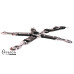 Avalon - SACRED - Hog-tie-sett med 5 deler - Sort