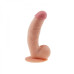 Lovetoys - 8,5" Dildo med Pung og Sugekopp 