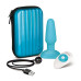 B-VIBE - Rimming 2 - Buttplug med Vibrering og Fjernkontroll Blå