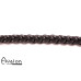 Avalon - RANGER - Sort og rød flettet silikonflogger Avalon - RANGER - Sort og rød flettet silikonflogger