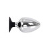 Medium Buttplug med Sugekopp - Metall
