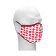 Sexy Masks - 3 lags Tøymunnbind med Frekke Lepper - 1stk Sexy Masks - 3 lags Tøymunnbind med Frekke Lepper - 1stk