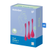 Satisfyer - Yoni Power 1 - Vaginakule Sett - Rød Satisfyer - Yoni Power 1 - Vaginakule Sett - Rød
