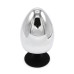 Ekstra stor Buttplug med Sugekopp - 80mm - Metall