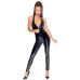 Black Level - Lakk Jumpsuit - Sort 