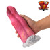 Mythic Dildos - Fenris - Fantasi Dildo - Rosa/grå