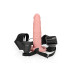 Realrock - Hollow Strap-on uten Pung med Vibrasjoner - 8" - 20,5 cm