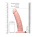 Realrock - Hollow Strap-on uten Pung med Vibrasjoner - 8" - 20,5 cm