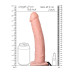 RealRock - Hollow Strap-on uten Pung med Vibrasjoner - 10" - 24,5 cm