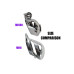 The Vice Micro - Chastity Set - Kuklås sett - Transparent
