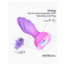 IY - Moxy - Appstyrt Buttplug med 360° Rotasjon - Lilla