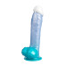 Silexd Fantasy - Angel Dildo - Liquid Silicone - Perleblå