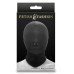 Fetish & Fashion - Bondage Maske med Glidelås - Sort