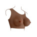 GENDER X - Breast Plate D-Cup - Bryst Protese - Mørk hudfarge GENDER X - Breast Plate D-Cup - Bryst Protese - Mørk hudfarge