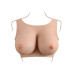 GENDER X - Breast Plate E-Cup - Bryst protese - Lys hudfarge GENDER X - Breast Plate E-Cup - Bryst protese - Lys hudfarge