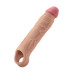 SHAFT - Vibrerende Penissleeve - 16,5 cm - Lys hudfarge SHAFT - Vibrerende Penissleeve - 16,5 cm - Lys hudfarge
