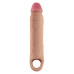 SHAFT - Vibrerende Penissleeve - 16,5 cm - Lys hudfarge SHAFT - Vibrerende Penissleeve - 16,5 cm - Lys hudfarge