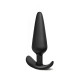 BQS - Buttplugg i silikon med anker stopper - Large