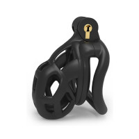 BQS - Obedience - Kyskhetsbur med internlås - Sort