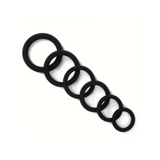 BQS - Enkle penisringer 6pk