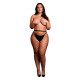 Le Desir - Stormasket Fishnet Pantyhose - Queen Size - XL - 4XL