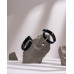 Crave - ID cuff - Armbånd og cuffs i silikon - Sort og sølv 
