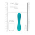 Loveline - Smooth Silicone G-punkt Vibrator - Turkis