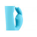 Loveline - Ribbed Ultra Soft Silicone Rabbit Vibrator - Turkis
