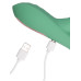 Loveline - Pulsewave Rabbitvibrator med Slikkefunksjon - Grønn