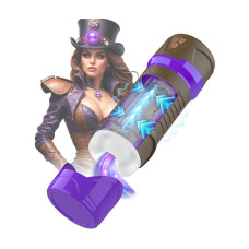 Masturs - Misty Steam Mistress - AR Masturbator med Vibrasjoner, Sugeeffekt og Squeezing