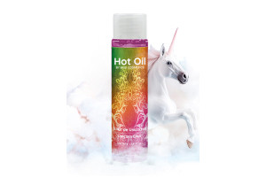 NUEI - HOT OIL - Varmende Massasjeolje - Unicorn Elixir - 100ml