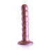 OUCH! - Beaded Silicone - Dildo med sugekopp - 13 cm - Rosa