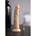 RealRock - Slim Realistic Dildo med sugekopp - 6" / 15,5 cm  - Lys hudfarge