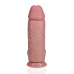 Realrock - Ekstra Tykk Dildo - 25,4 cm - Lys hudfarge