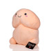 Kort Penis Plushie - Penis Kosebamse - 50cm