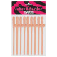 Love Toy - Original Willy Straws - Sugerør - Lys hudfarge Love Toy - Original Willy Straws - Sugerør - Lys hudfarge