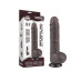 LoveToy – 9.5" Sliding Skin Dildo – Mørk Hudfarge LoveToy – 9.5" Sliding Skin Dildo – Mørk Hudfarge