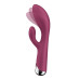 Satisfyer - Spinning Rabbit - Rabbitvibrator med rotasjoner - Rød