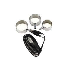 Rimba - Electro Sex - Penisring i Aluminium 3 pk