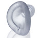 Oxballs - Glowhole-1 Fuckplug - Tunnelplug med Led - Clear frost - S 