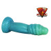 Mythic Dildos - Naga - Fantasi Dildo - Blå/Grønn