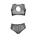 Le Desir - Key-Hole Fishnet Undertøysett - One Size Le Desir - Key-Hole Fishnet Undertøysett - One Size